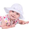 Baby Girl Sun Hat with UPF 50+ Outdoor Adjustable Beach Hat with Wide Brim Bucket Hats (0-6 Months) view 2