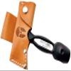BATTLBOX Skachet Axe Head Skinner Hammer Hatchet Vintage Survival Tool - 3.5in Carbon Steel Blade Edge - Genuine Leather Sheath, Belt Loop - Bushcraft Outdoor Survival Ax Skatchet view 4