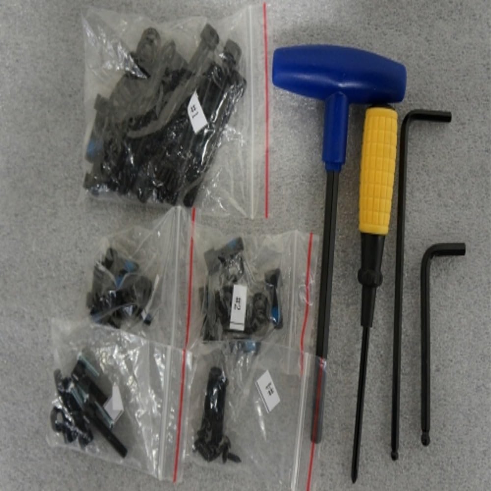 Hardware Set Replacement Part for Commercial Equipment, OEM Fit Component for Secure Installation and Smooth Operation, Part #1000380483