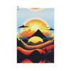 FoRes Sunrise Mountain Golf Exercise Towel - Soft, Breathable, and Quick-Drying for Gym, Sports, Yoga, and More - 24x16in view 1