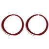 VGEBY Badminton String Line, 10m High Flexibility Training Racket Racquet Lines, 5 Colors Available, Great Accessory with Practical Length (Red) view 1