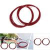 VGEBY Badminton String Line, 10m High Flexibility Training Racket Racquet Lines, 5 Colors Available, Great Accessory with Practical Length (Red) view 4