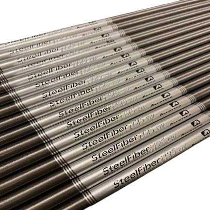 Aerotech Steelfiber i125CW Graphite Iron Shaft .355" Taper Tip 4-PW (S Flex)