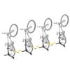 Bike Nook Pro Stand & Vertical Storage Rack - 4 Pack with connectors - The Original Vertical Bicycle Floor Stand for Garage Storage and Indoor and Outdoor use, No Drilling Required view 1
