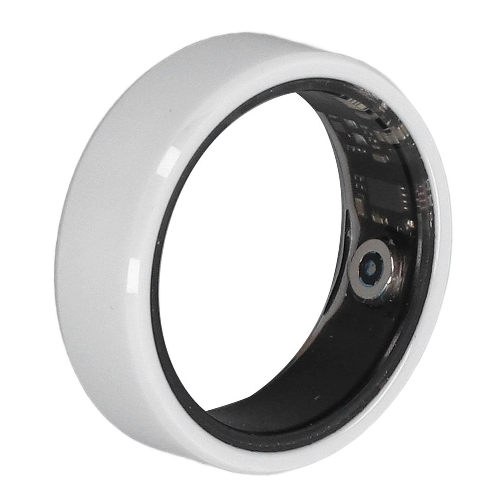 NineFit Basics Smart Ring, Fashionable Fitness Health, Support IP68 Sleep Monitoring Step Counting, Lightweight Health Ring for Women Men Daily Use (Inner Diameter 21.5mm), Genericrihs2uzfcx-14