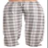 Just Love Women 100% Cotton Pajama Pants 7049-10018-GRY-S-SIOC view 3