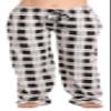 Just Love Women 100% Cotton Pajama Pants 7049-10018-BLK-XL-SIOC