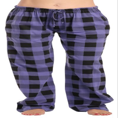 Just Love Women 100% Cotton Pajama Pants 7049-10195-PUR-M-SIOC
