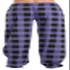 Just Love Women 100% Cotton Pajama Pants 7049-10195-PUR-M-SIOC view 3