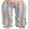 Just Love Women 100% Cotton Pajama Pants 7049-10018-GRY-XL-SIOC