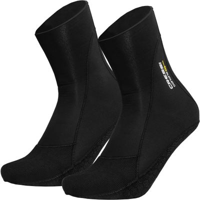 Cressi Canarie LT 4 mm Diving Socks, Black/Black, 4 mm, L