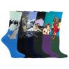 Hotsox Women's Artist Series Bundle 6 Pack, Multi-Colored, Women's 4-10 view 1