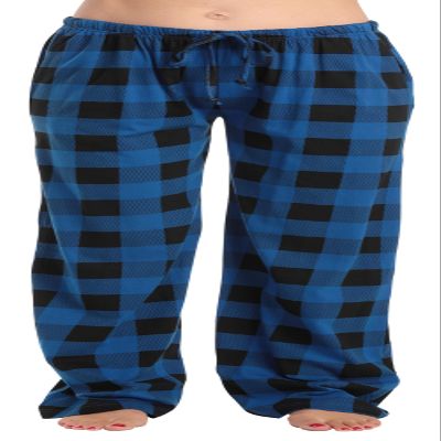 Just Love Women 100% Cotton Pajama Pants 7049-10195-ROY-2X-SIOC