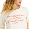Style & Co. Women's Graphic-Print Sweatshirt (Antique Cream, X-Small) view 3