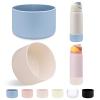 LUCKINEE 2Pcs Silicone Boot Bottom Base for Owala FreeSip Twist and Flip Flask 40OZ and Hydro Flask Wide Mouth 32oz 40oz and More Bottles with Bottom Diameter 3.46-3.65in view 1