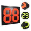 VANZACK Football Substitution Board Manual Substitution Tool for Referees Double-sided Display for Visibility Essential Equipment for Soccer and Volleyball Games view 4