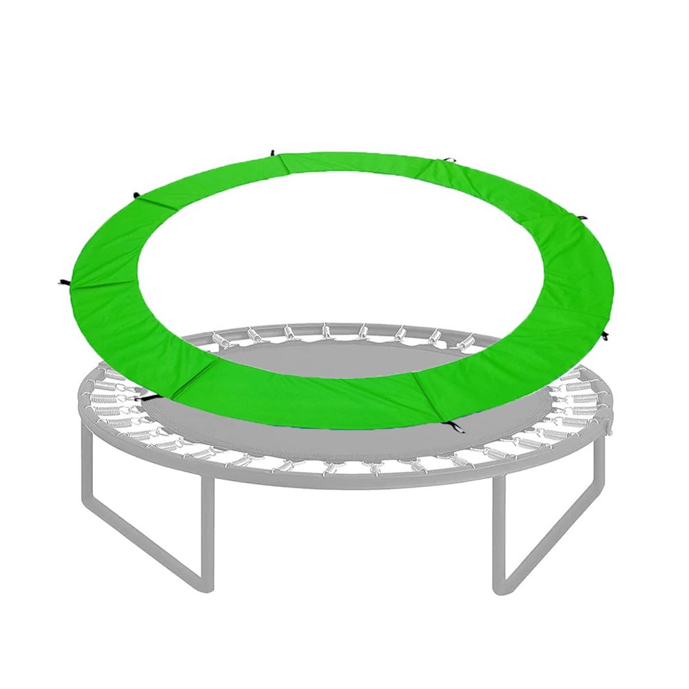 SUOGROLI Replacement Trampoline Surround Pad 12ft 13ft 14ft 15ft 16ft Waterproof Safety Guard Spring Cover Universal Trampoline Accessories,15FT,Green