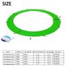 SUOGROLI Replacement Trampoline Surround Pad 12ft 13ft 14ft 15ft 16ft Waterproof Safety Guard Spring Cover Universal Trampoline Accessories,15FT,Green view 4