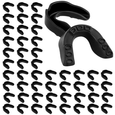 50-Pack Athletic Mouthguards for Kids & Adults, Breathable & Comfortable Teeth Protection for Sports