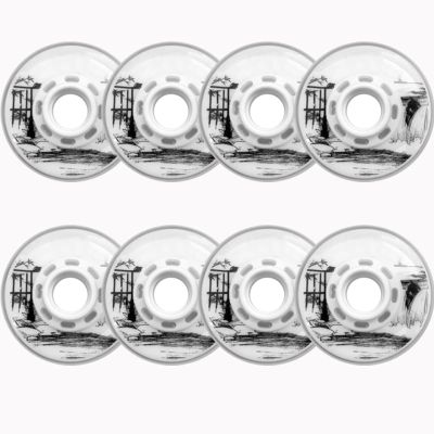 UZIAH 76 A Inline Skate Replacement Wheels 72Mm 76Mm Indoor Outdoor Inline Skate Wheels 8 Pack,76mm