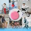 TCBIERO 95dB Bike Bell for Cruisers | Pink | Rust-Proof All-Ages Design | Loud Ring Ring Sound Alarm view 2