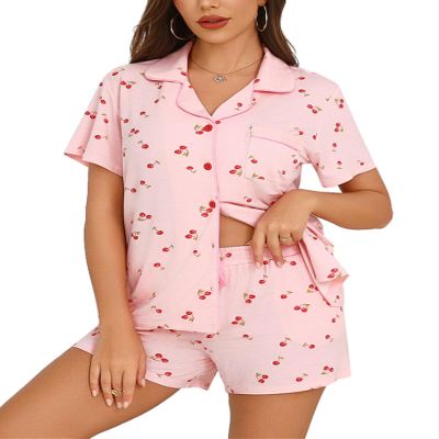 Anjue Women Pajama Sets Button Down Sleepwear for Women Womens Pj Plus Size Pajamas Bridesmaid Pj Set Bride Pajamas