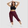 ISEEGZ Hiking Capris for Women with Pockets Lightweight Quick Dry Cargo Capri Travel Pants Women Casual Women's Capris view 3