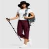 ISEEGZ Hiking Capris for Women with Pockets Lightweight Quick Dry Cargo Capri Travel Pants Women Casual Women's Capris view 4