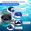 Aegend Diving Mask for Adult Youth, Anti-Fog Anti-UV Wide View Snorkel Mask for Scuba Diving Swimming Snorkeling view 2