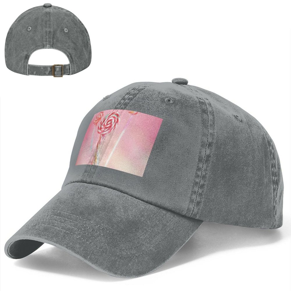 Baseball Cap Golf Dad Hat for Men Women Adjustable Baseball Hat Colorful Lollipop Trucker Hat Cowboy Cap
