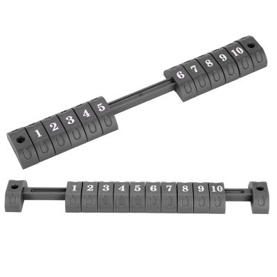 AYNEFY Outdoor Toys Other Children's Outdoor Toys, 2pcsset Table Football Table Football Score Indicator, for Indoor Outdoor Table Football Counter, Plastic Outdoor Toys (Black)