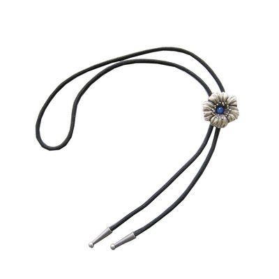 ARTICAL HEART Rhinestones Dream Flower Western Cowboy Rodeo Bolo Tie