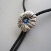 ARTICAL HEART Rhinestones Dream Flower Western Cowboy Rodeo Bolo Tie view 4