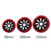 UZIAH 85A Inline Skate Wheels Indoor Outdoor Inline Skate Replacement Wheel 90Mm 100Mm 110Mm Speed Skate Wheels 8 Pcs,Red,110mm view 3
