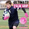 AIGEVTURE Mens Football Gloves Wide Receiver Youth Sticky Adult Receiving Gloves Best Gifts Pink Medium view 2