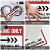 ADWD Beer Decor Elf Parking Only Rug Patio Decorations Outdoor Funny Bar Decor(Size:50X80CM), EHFPBBWGW-50X80CM view 3