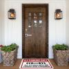 ADWD Beer Decor Elf Parking Only Rug Patio Decorations Outdoor Funny Bar Decor(Size:50X80CM), EHFPBBWGW-50X80CM view 4