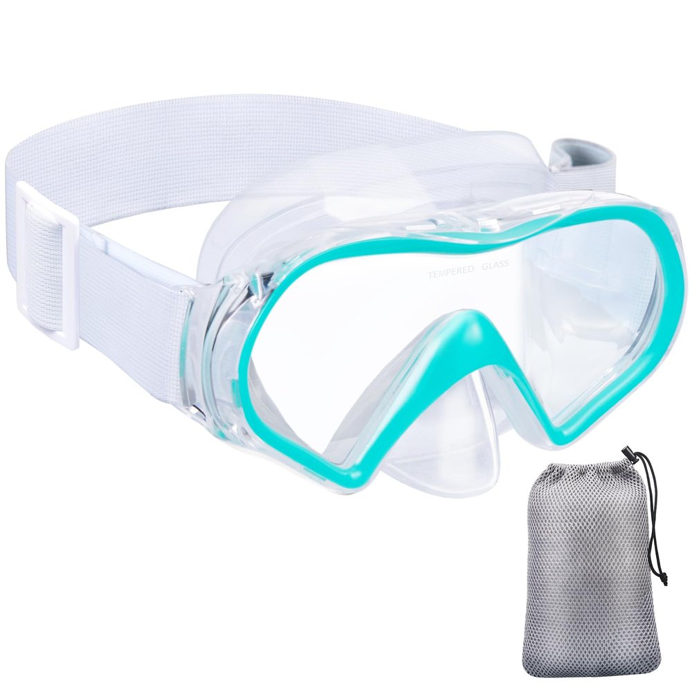 Aegend Diving Mask for Adult Youth, Anti-Fog Anti-UV Wide View Snorkel Mask for Scuba Diving Swimming Snorkeling