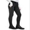 FitsT4 Sports Girls Winter Riding Breeches Kids Fleece Horse Riding Pants Knee-Patch Equestrian Schooling Tights Pockets Black X-Large