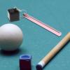 kowaku 2 in 1 Pool Cue Chalk Holder Billiard Cue Tip Pricker, Billiards Snooker Pool Cue Chalk Holder, Practical, Entertainment, Billiards Pocket, Chalker Holder view 2