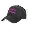 NineFit Basics I'm Not Like Other Girls I'm Worse Hat Funny Cotton Washed Cowboy Baseball Cap Adjustable Unisex Dad Hats Black view 2