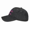 NineFit Basics I'm Not Like Other Girls I'm Worse Hat Funny Cotton Washed Cowboy Baseball Cap Adjustable Unisex Dad Hats Black view 3