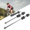 POCREATION Security Skewers, Security Skewers Aluminum Alloy Road Anti Theft Quick Release Skewers Wheel Locking Skewers for Trail Riding Trainers (Black) view 2