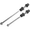 POCREATION Security Skewers, Security Skewers Aluminum Alloy Road Anti Theft Quick Release Skewers Wheel Locking Skewers for Trail Riding Trainers (Black) view 4