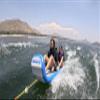 Lakesurf | Airboggan Inflatable Toboggan | Summer Towable with Boat and Winter Sled | 4 Seater view 4