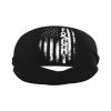 Yomconect Lung Cancer Awareness America Flag White Ribbon Sports Headbands for Men & Women Suitable for Yoga Fitness Basketball Running Fitness view 2