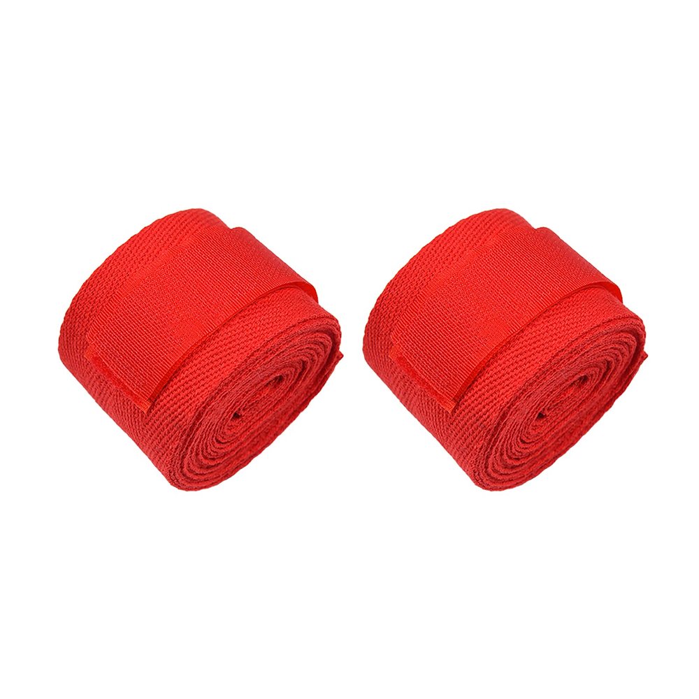 2 Pieces Cotton Boxing Wraps Elastic Boxing Hand Wraps Boxing Gloves Wrist Compression Bandage Bulk Martial Arts Sports Handwraps for Muay Thai MMA Kickboxing Training Gym - 3 Colors,138 inches