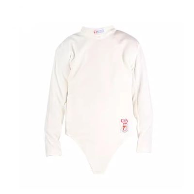 KXJPIZIYB Breathable Fencing Clothing Tops, 450N Fencing Competition Clothing, Foil/Epee/Saber Fencing Equipment(Color:White Right Hand,Size:48#)