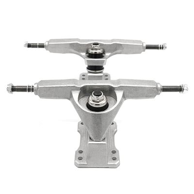 Srutueo Surf Skate Trucks 6.25Inch Surf Skate Board Trucks Surfskate Skate Board Trucks Longboard Truck Silver
