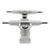 Srutueo Surf Skate Trucks 6.25Inch Surf Skate Board Trucks Surfskate Skate Board Trucks Longboard Truck Silver view 1